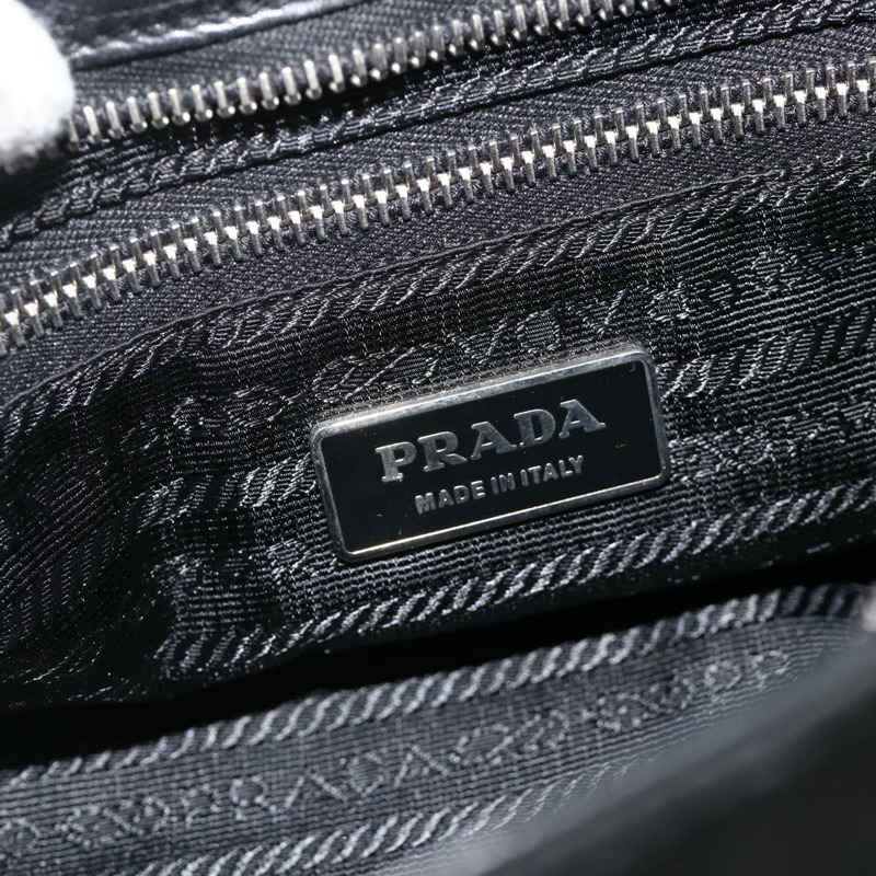 【日本直送】PRADA 單肩包 尼龍 黑色 銀色 正品 YKZ1585A-21
