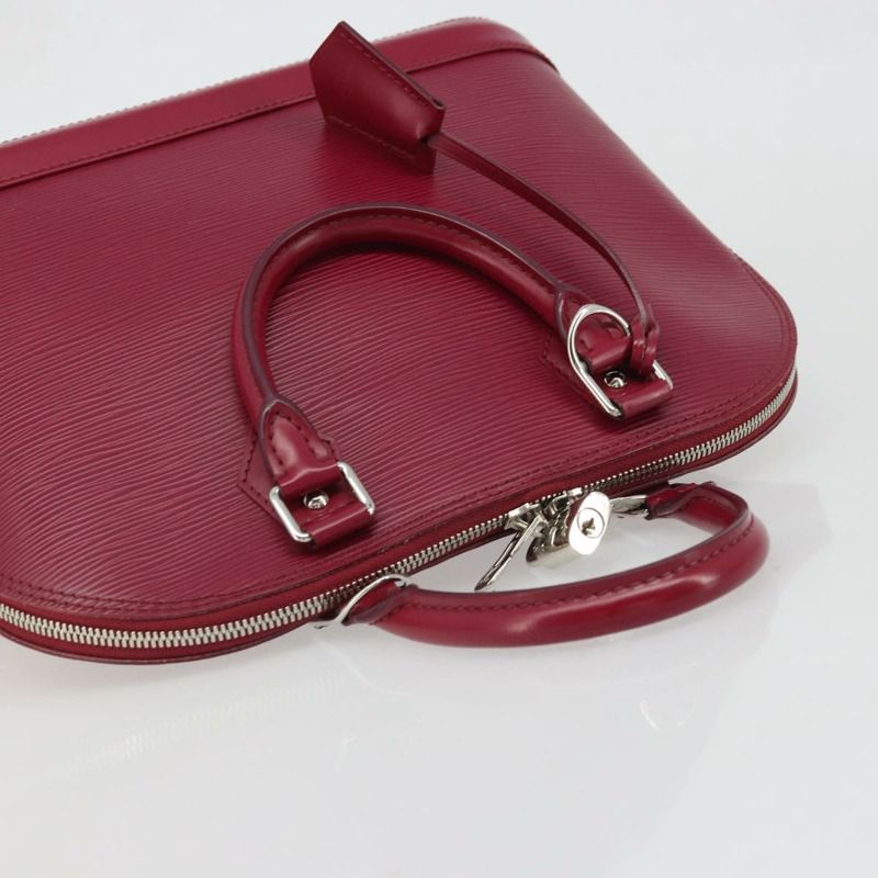 【日本直送】路易威登 Epi Alma PM 手提包 紫紅色 M40490 LV 正品 YKZ1599A-5