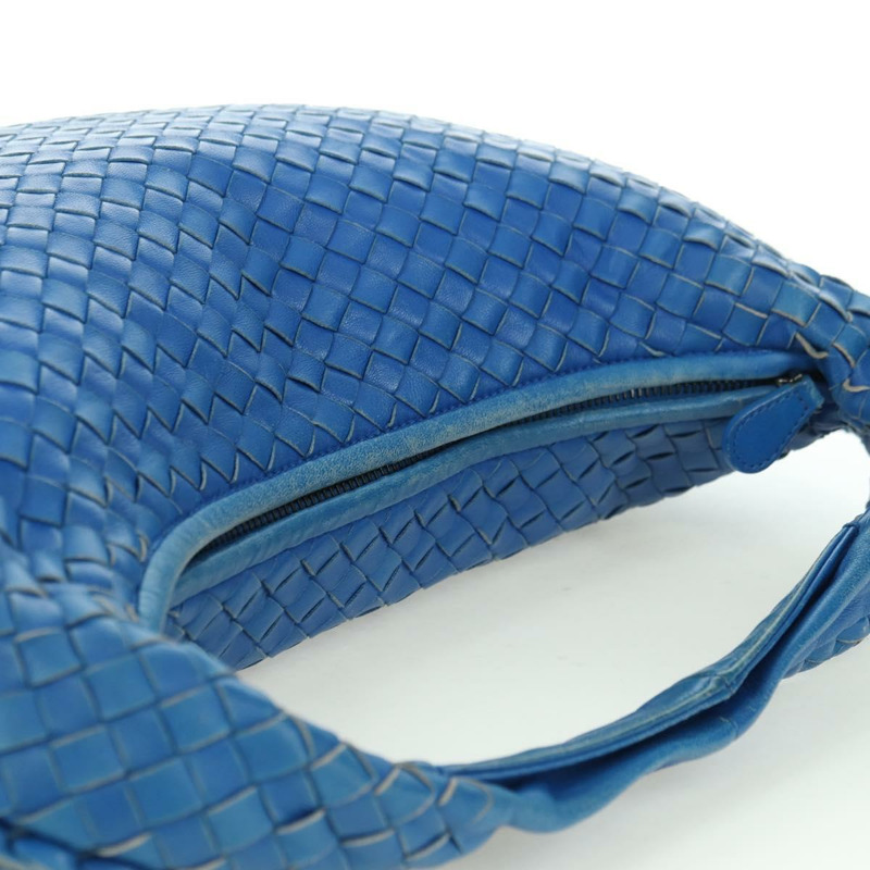 【日本直送】BOTTEGA VENETA INTRECCIATO 流浪漢單肩包皮革藍正品 am11307V-5
