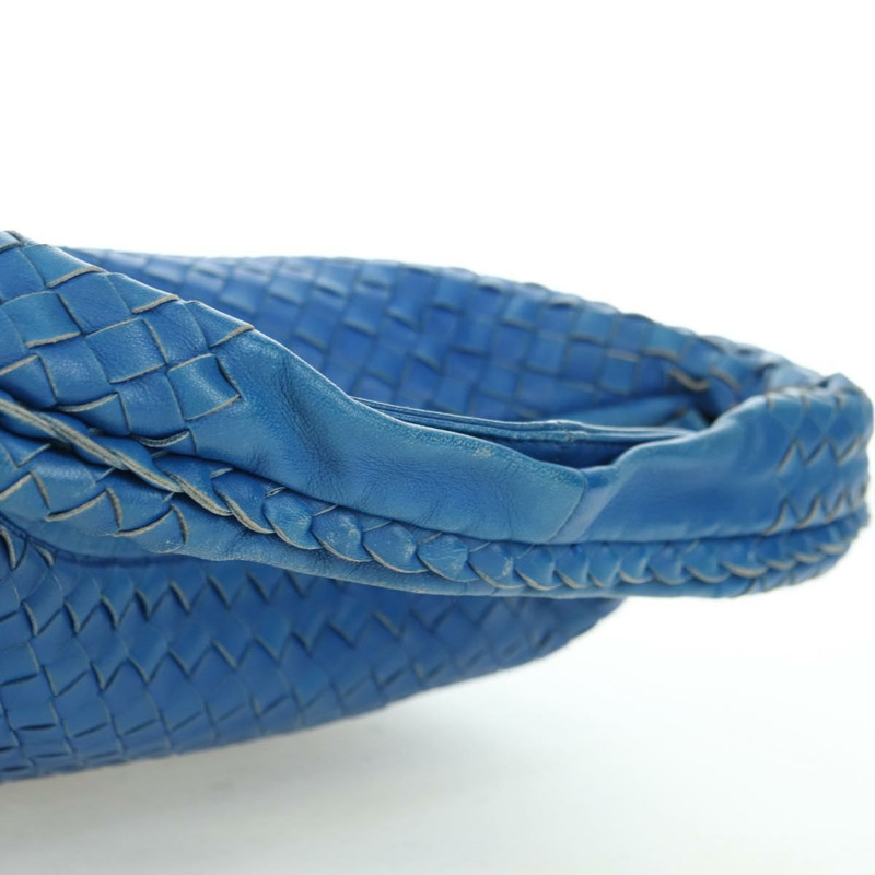 【日本直送】BOTTEGA VENETA INTRECCIATO 流浪漢單肩包皮革藍正品 am11307V-6