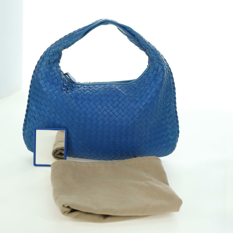 【日本直送】BOTTEGA VENETA INTRECCIATO 流浪漢單肩包皮革藍正品 am11307V-11