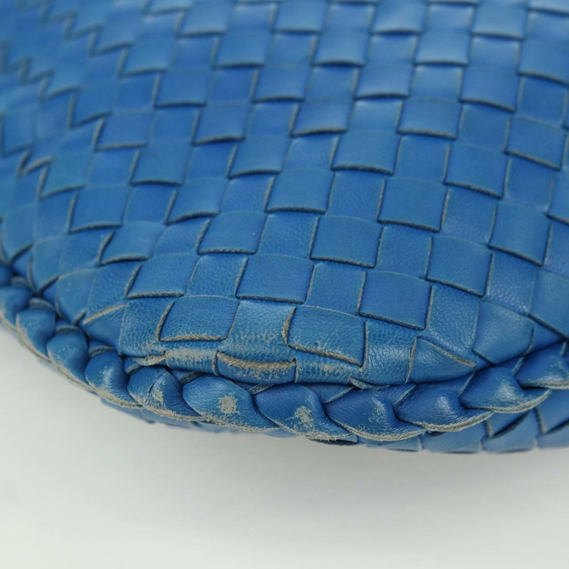 【日本直送】BOTTEGA VENETA INTRECCIATO 流浪漢單肩包皮革藍正品 am11307V-13