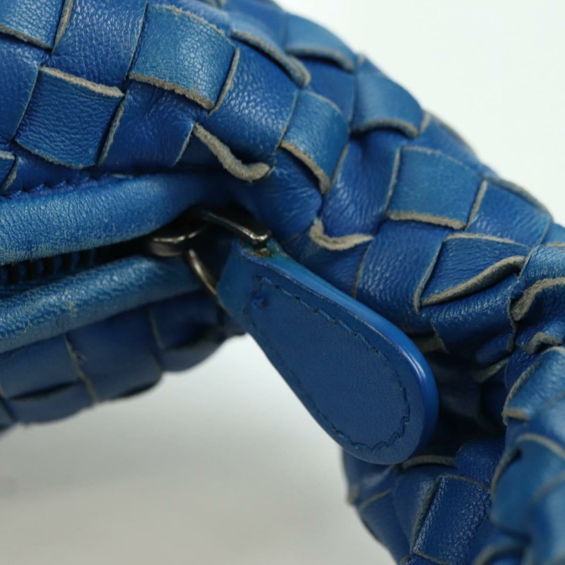【日本直送】BOTTEGA VENETA INTRECCIATO 流浪漢單肩包皮革藍正品 am11307V-16