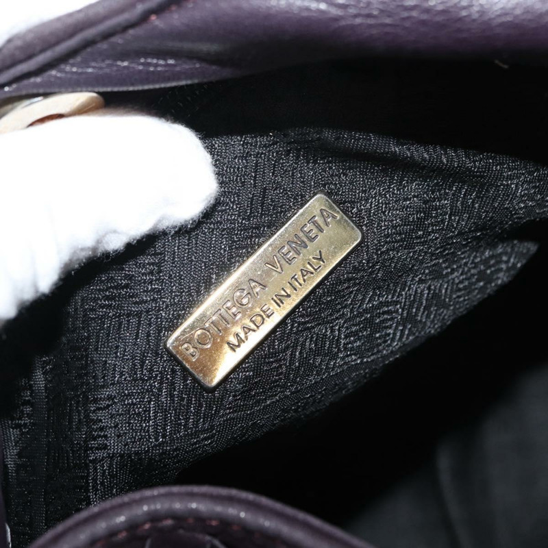 【日本直送】BOTTEGA VENETA INTRECCIATO 單肩包皮革紫色正品 175446A-16