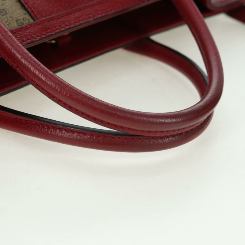 【日本直送】GUCCI GUCCI × Doraemon Micro GG Supreme Bag PVC 2way 653952 Auth YKZ1325SAM-6