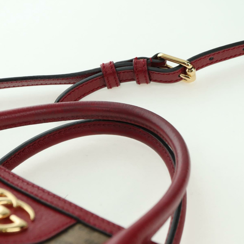 【日本直送】GUCCI GUCCI × Doraemon Micro GG Supreme Bag PVC 2way 653952 Auth YKZ1325SAM-7