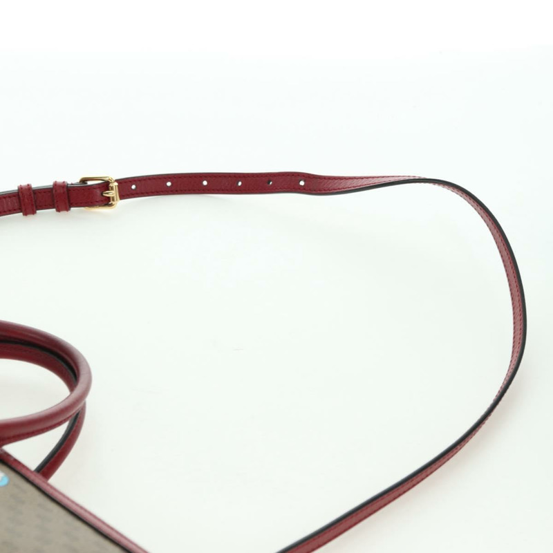 【日本直送】GUCCI GUCCI × Doraemon Micro GG Supreme Bag PVC 2way 653952 Auth YKZ1325SAM-10