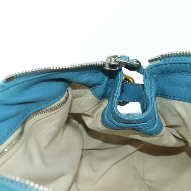 【日本直送】Chloe Paddington 手提包，皮革材質，藍色、金色和銀色可選，正品 YKZ1547SAM-18