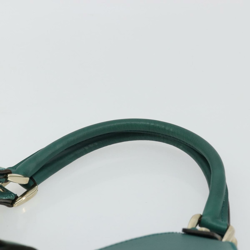 【日本直送】GUCCI 全新 Jerky 單肩包，皮革材質，綠色/金色，貨號 124407，正品編號 175619A-7