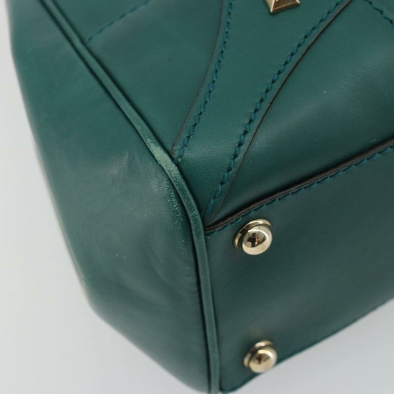 【日本直送】GUCCI 全新 Jerky 單肩包，皮革材質，綠色/金色，貨號 124407，正品編號 175619A-10