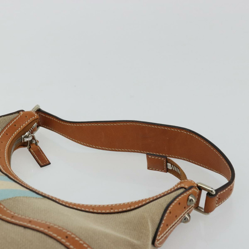 【日本直送】GUCCI帆布肩背包 米色 銀色 114869 正品 175232A-7