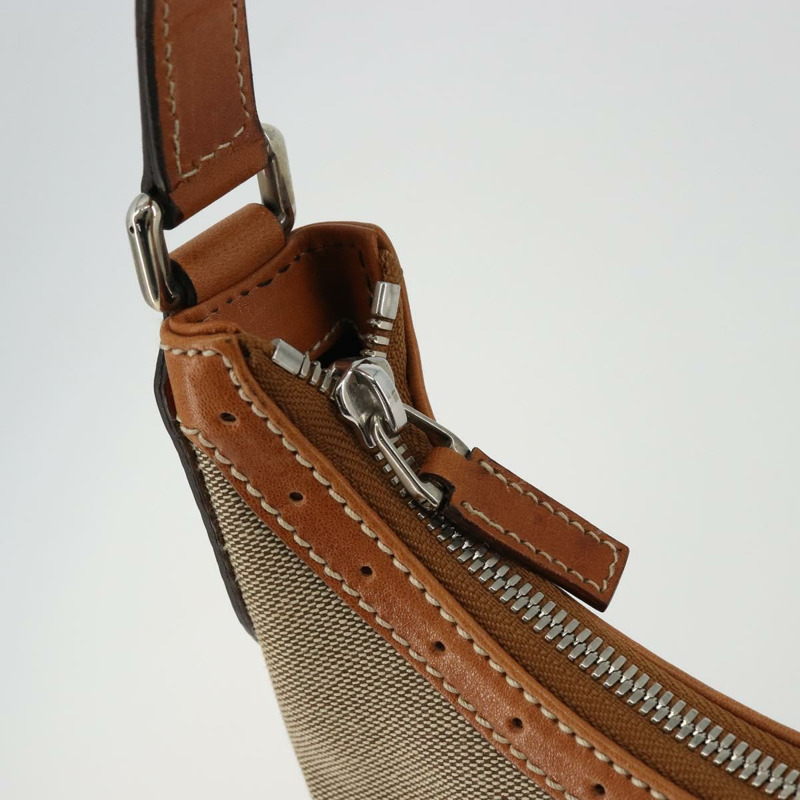 【日本直送】GUCCI帆布肩背包 米色 銀色 114869 正品 175232A-16