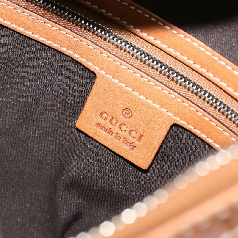 【日本直送】GUCCI帆布肩背包 米色 銀色 114869 正品 175232A-17