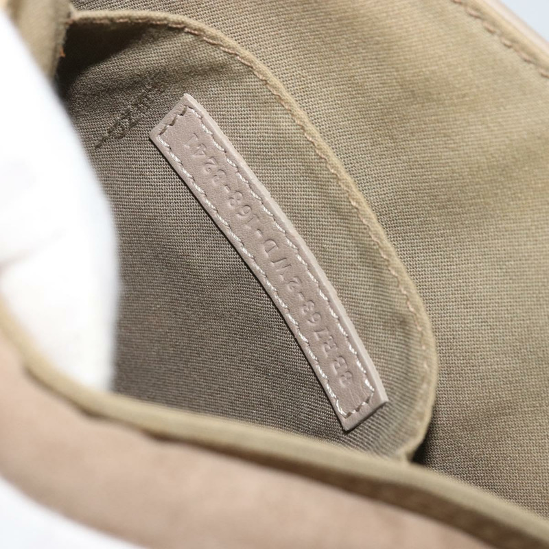 【日本直送】FENDI 鏈條 Trebuquette 單肩包 皮革 米色 銀色 正品 ka3885A-21