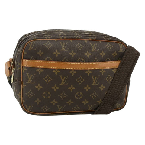 路易威登 Monogram Reporter PM 肩背包 M45254 LV Auth ka4029