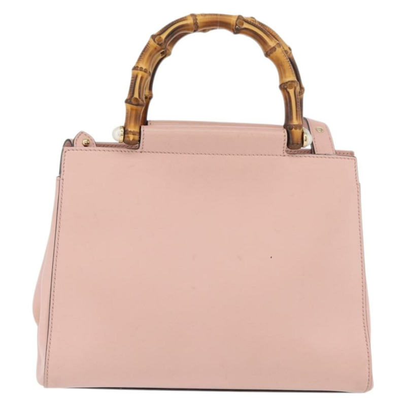 【日本直送】GUCCI Nim Fair 手提包 皮革 兩用 粉金 453767 正品 ka4024A-2