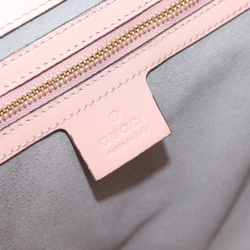 【日本直送】GUCCI Nim Fair 手提包 皮革 兩用 粉金 453767 正品 ka4024A-17