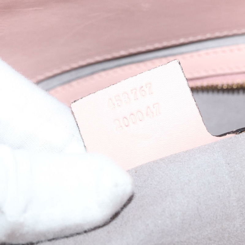 【日本直送】GUCCI Nim Fair 手提包 皮革 兩用 粉金 453767 正品 ka4024A-23