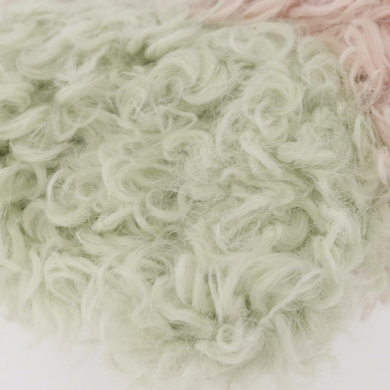 【日本直送】Miu Miu 鏈條單肩包 毛絨粉紅色銀色 正品 174917V-16