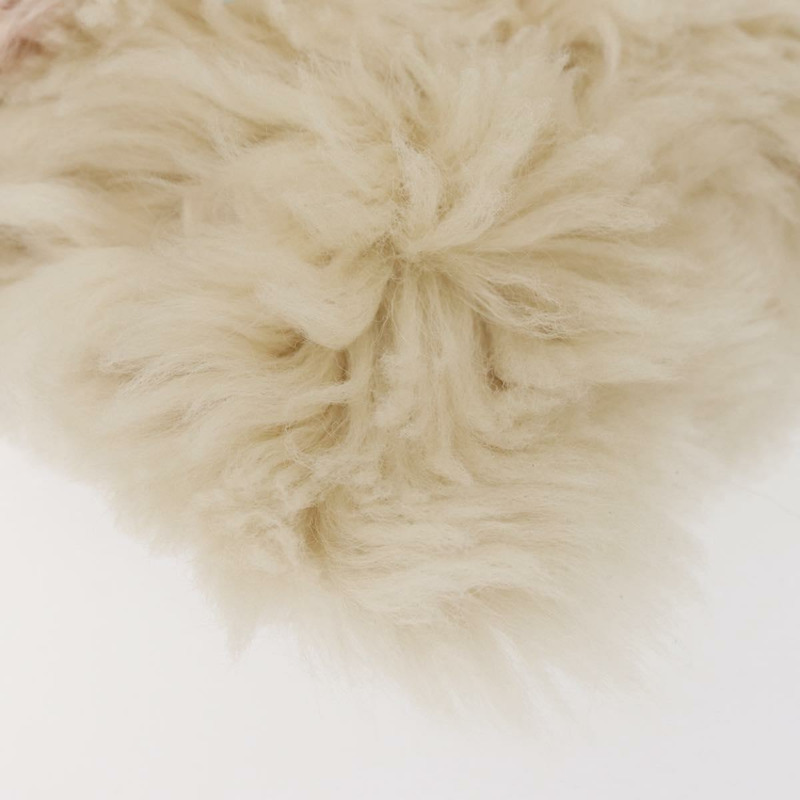 【日本直送】Miu Miu 鏈條單肩包 毛絨粉紅色銀色 正品 174917V-17