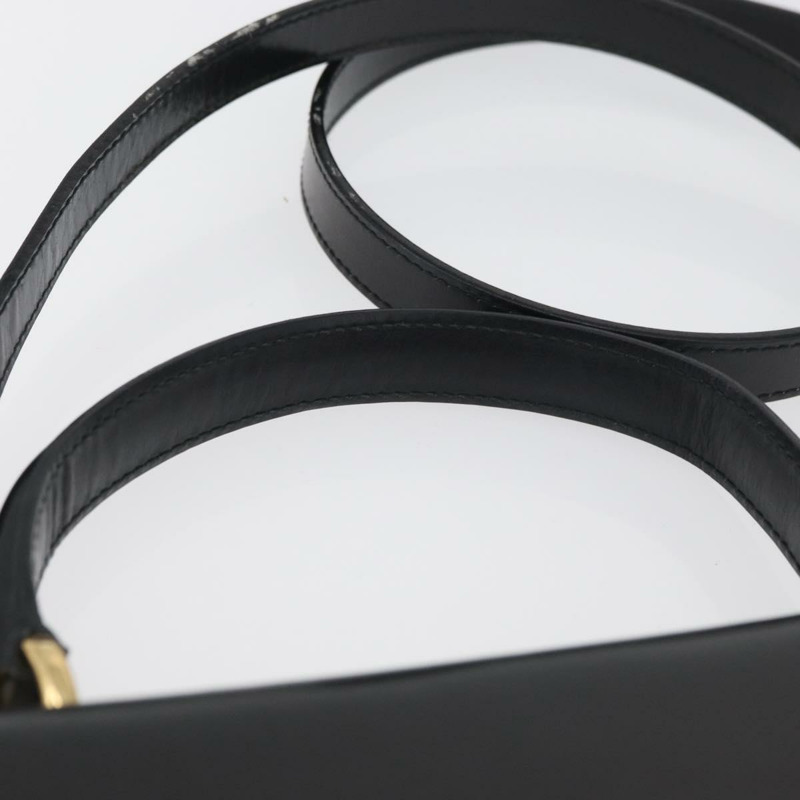 【日本直送】GUCCI Ready Lock 手提包 皮革 2way 黑色 金色 000 1951 0258 Auth mr2383A-7