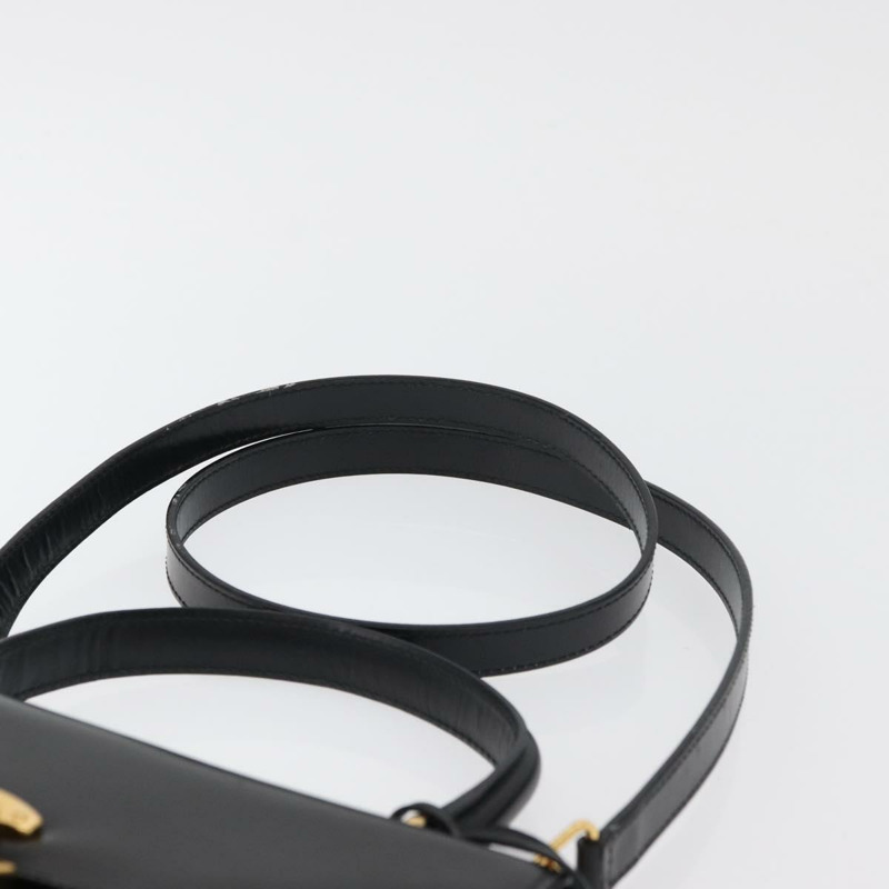 【日本直送】GUCCI Ready Lock 手提包 皮革 2way 黑色 金色 000 1951 0258 Auth mr2383A-9