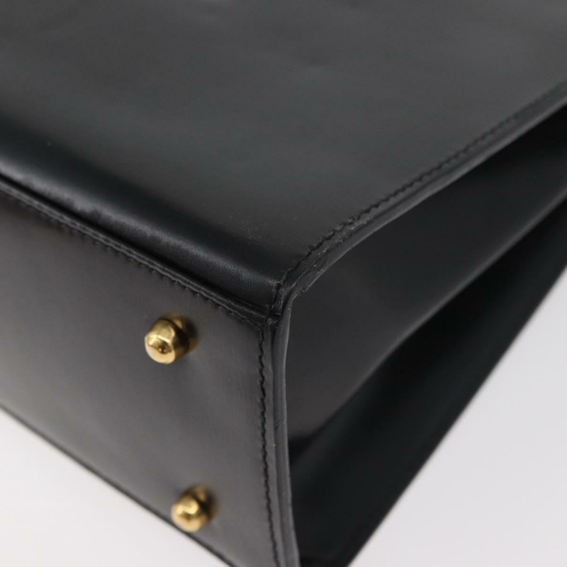 【日本直送】GUCCI Ready Lock 手提包 皮革 2way 黑色 金色 000 1951 0258 Auth mr2383A-14