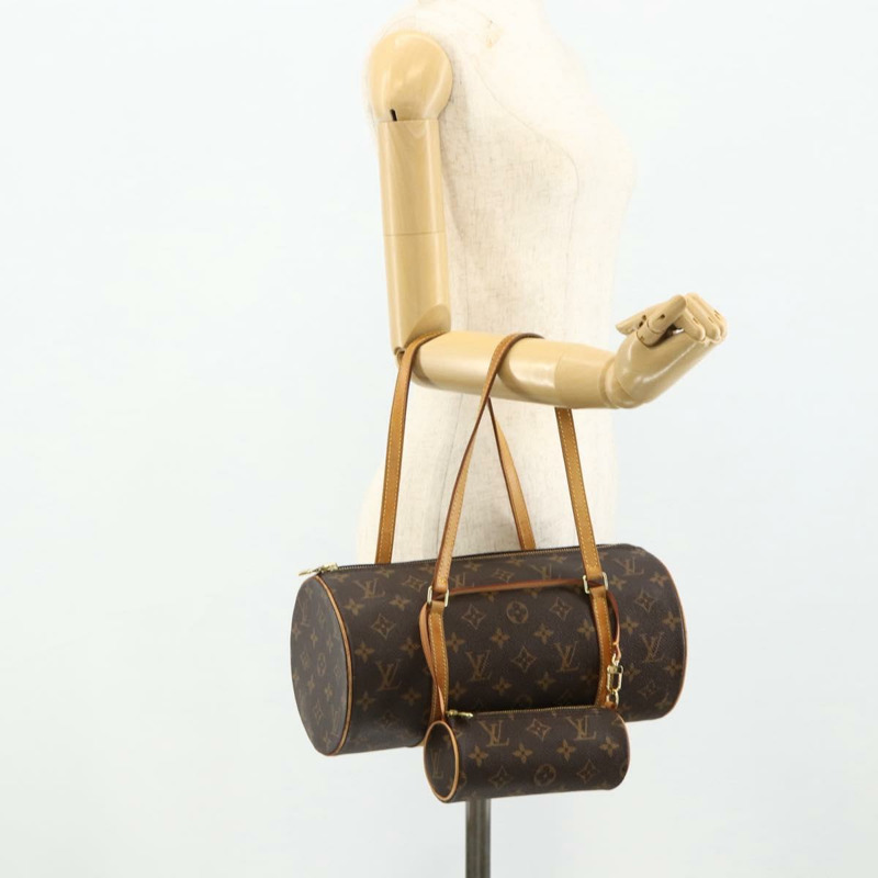 【日本直送】路易威登 Monogram Papillon 30 手提包 M51385 LV Auth am11405A-22