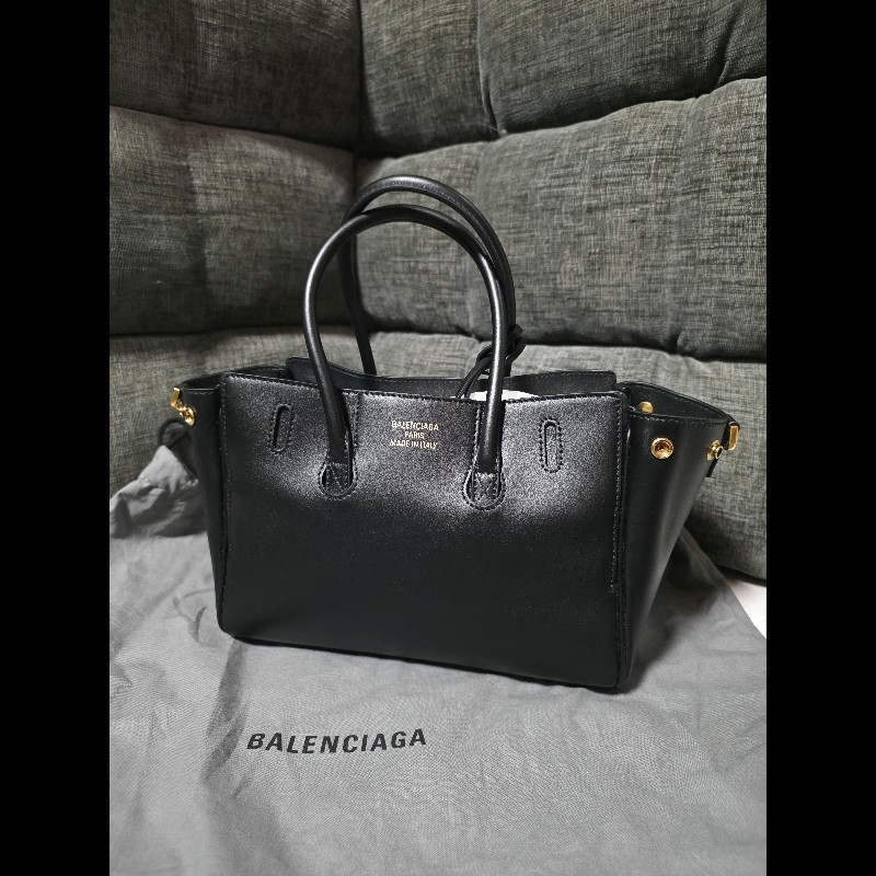 [全新] Balenciaga 巴黎世家 Bel air 黑金 mini-1