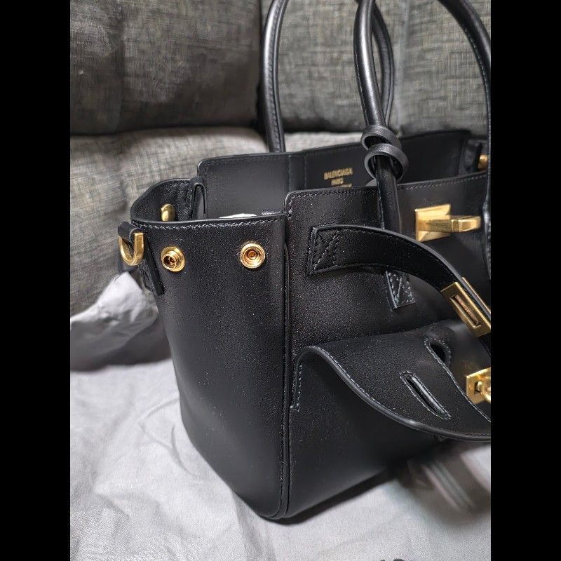 [全新] Balenciaga 巴黎世家 Bel air 黑金 mini-2