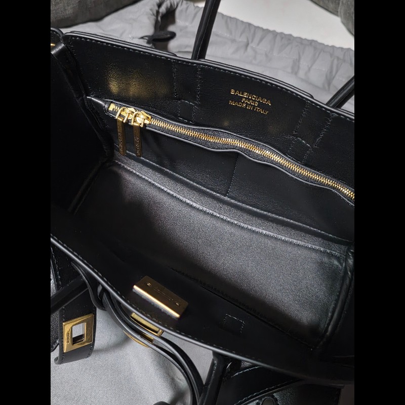 [全新] Balenciaga 巴黎世家 Bel air 黑金 mini-6