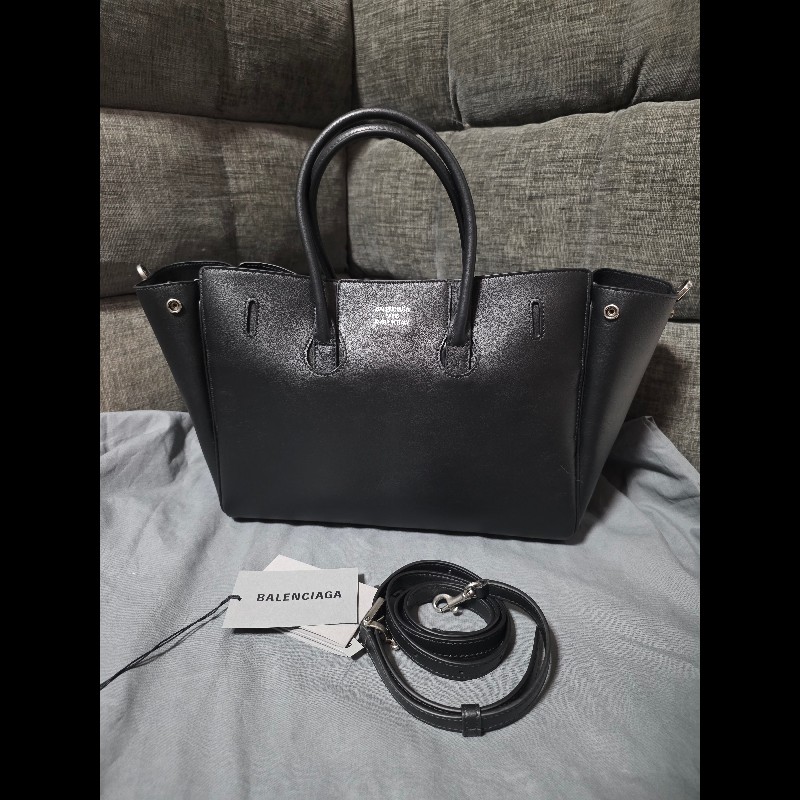 [全新] Balenciaga 巴黎世家 Bel Air 黑銀 small-2