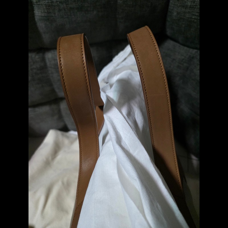 [全新] Saint Laurent YSL Y Tote 帆布拼皮革-3