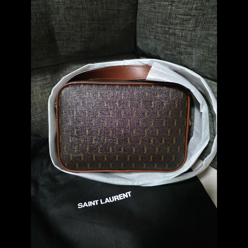 [全新] Saint Laurent YSL 老花相機包-1