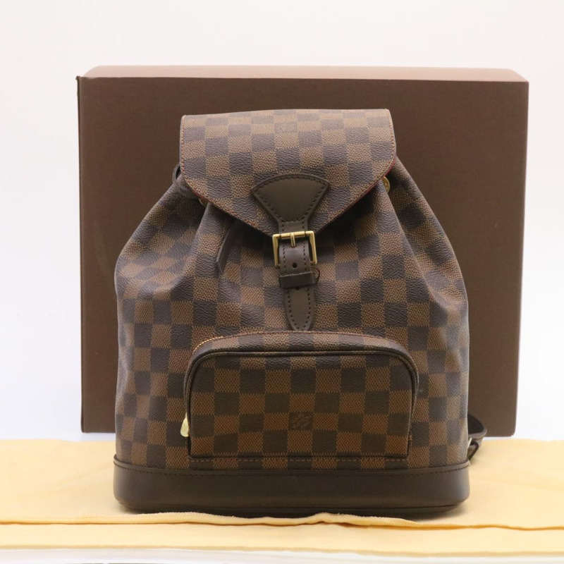 【日本直送】路易威登 Damier Ebene Montsouris 中型背包 N51143 LV 正品 26498SAM-10