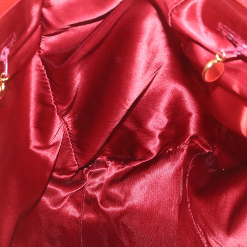 【日本直送】香奈兒 (CHANEL) 鏈 COCO 標誌超模款單背包 魚子醬皮 紅色 CC 正品 am2162gSAV-20