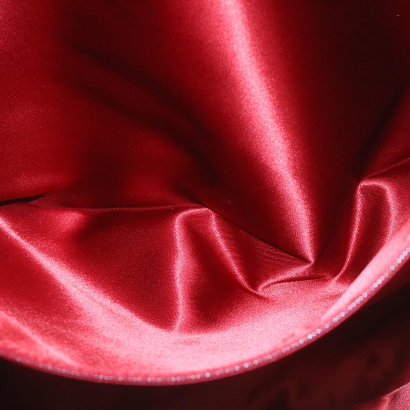 【日本直送】香奈兒 (CHANEL) 鏈 COCO 標誌超模款單背包 魚子醬皮 紅色 CC 正品 am2162gSAV-22