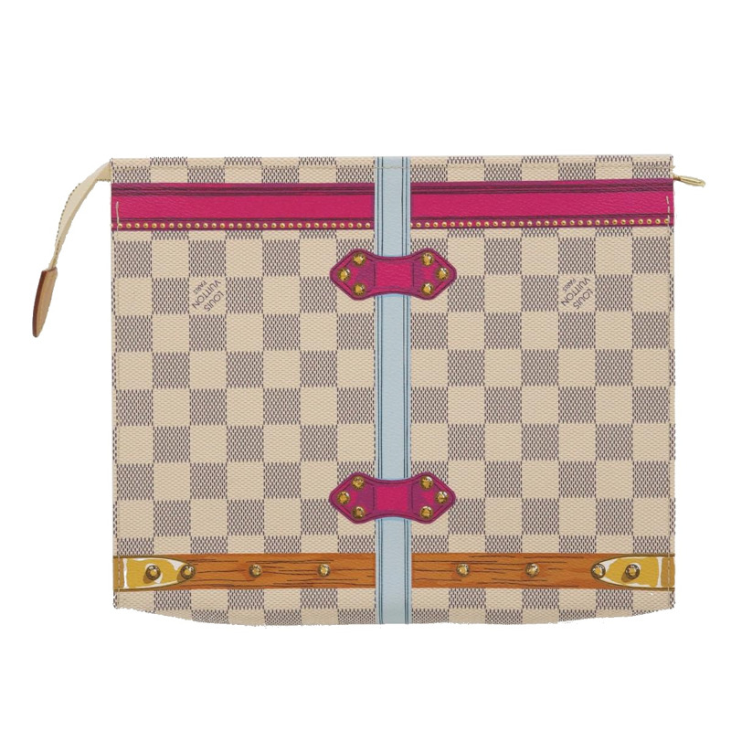 【日本直送】路易威登 Damier Azur Poche 盥洗包 26 袋 M41438 LV 正品 ak181SAM-1