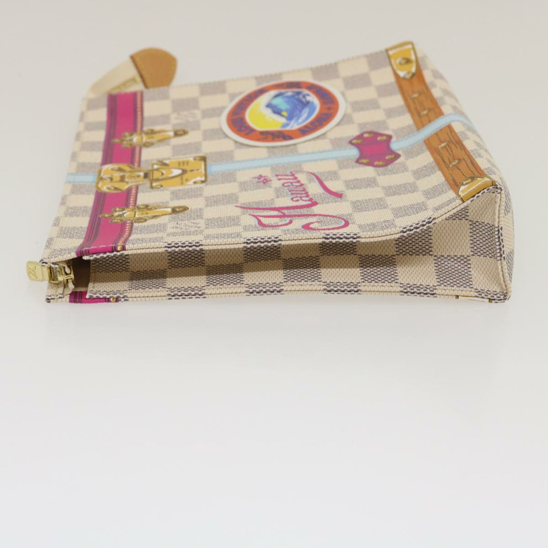 【日本直送】路易威登 Damier Azur Poche 盥洗包 26 袋 M41438 LV 正品 ak181SAM-3