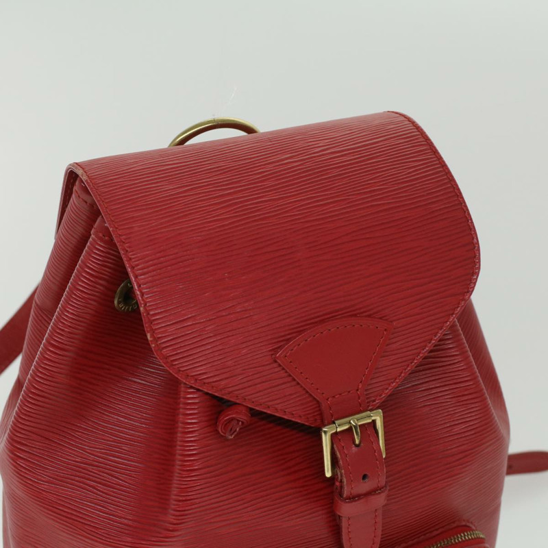 【日本直送】路易威登 Epi Montsouris 中型背包摩納哥 700 號紅色 LV 正品 36931SAV-5