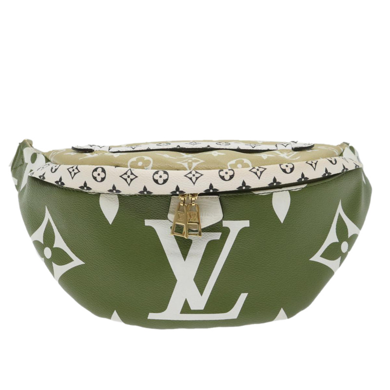 【日本直送】路易威登 Monogram Giant 腰包/斜背包 卡其色 M44611 LV 正品 57013SAM-12