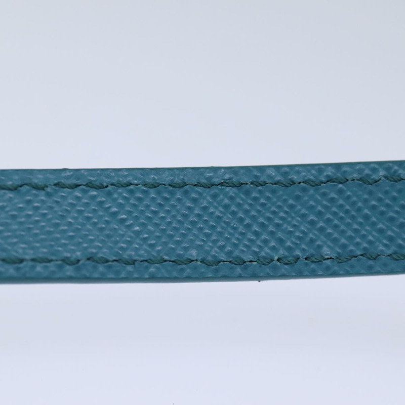 【日本直送】PRADA 配件包 Safiano 皮革 藍色 Auth 71575SAV-7