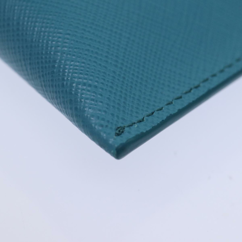 【日本直送】PRADA 配件包 Safiano 皮革 藍色 Auth 71575SAV-16