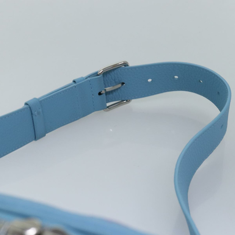 【日本直送】路易威登 Taurillon Monogram Maxi 腰包 淺藍色 M21715 正品 76433SM-7