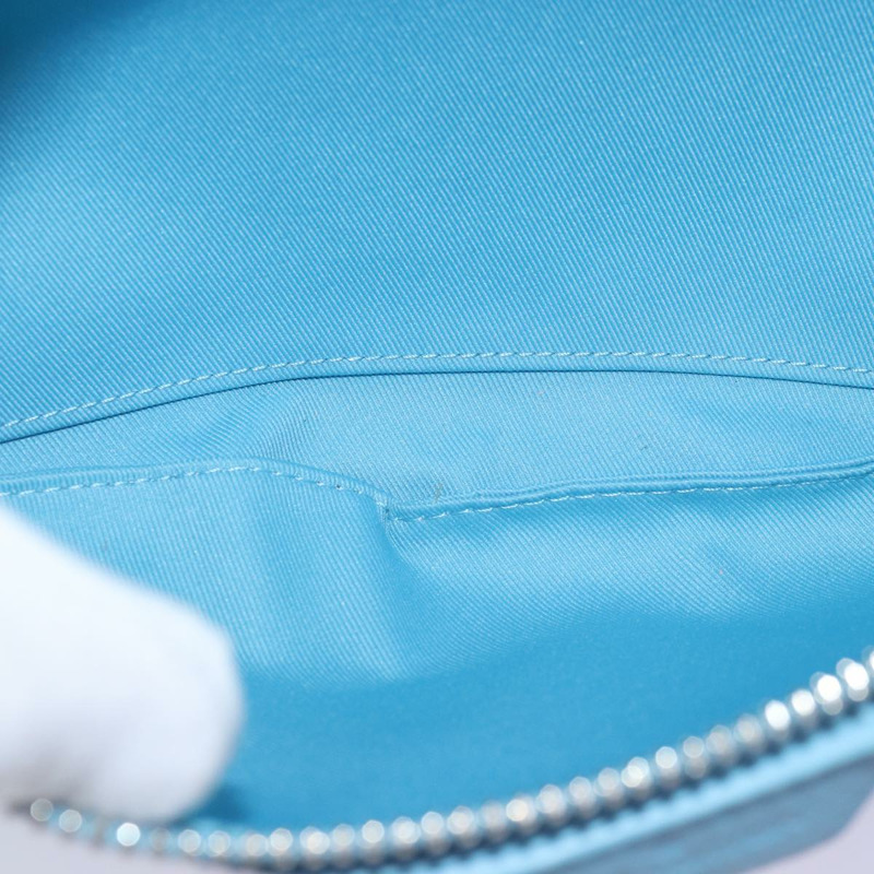 【日本直送】路易威登 Taurillon Monogram Maxi 腰包 淺藍色 M21715 正品 76433SM-9