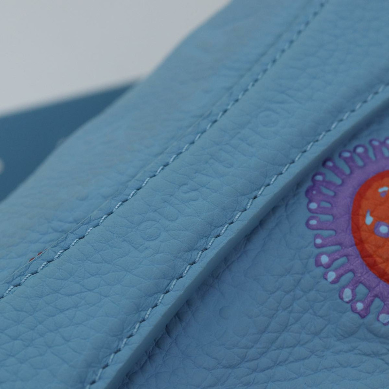 【日本直送】路易威登 Taurillon Monogram Maxi 腰包 淺藍色 M21715 正品 76433SM-18