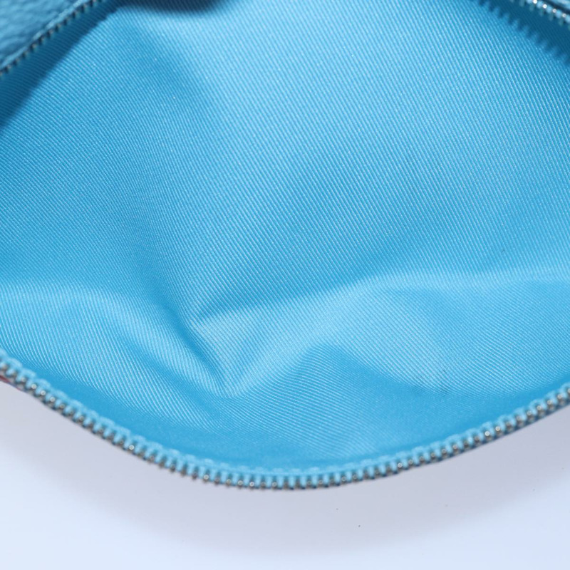 【日本直送】路易威登 Taurillon Monogram Maxi 腰包 淺藍色 M21715 正品 76433SM-23