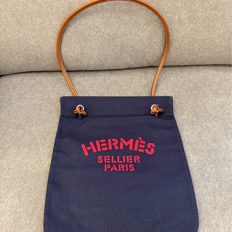 愛馬仕帆布托特包-0