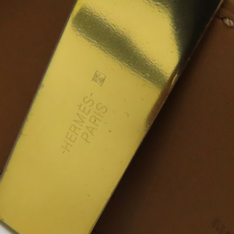 藍色 Swift 牛皮 CDC Collier de Chien 手環 D刻 金扣【HERMES 愛馬仕】-5