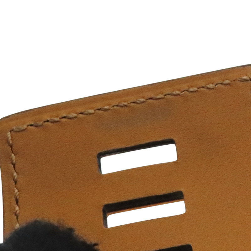 藍色 Swift 牛皮 CDC Collier de Chien 手環 D刻 金扣【HERMES 愛馬仕】-8